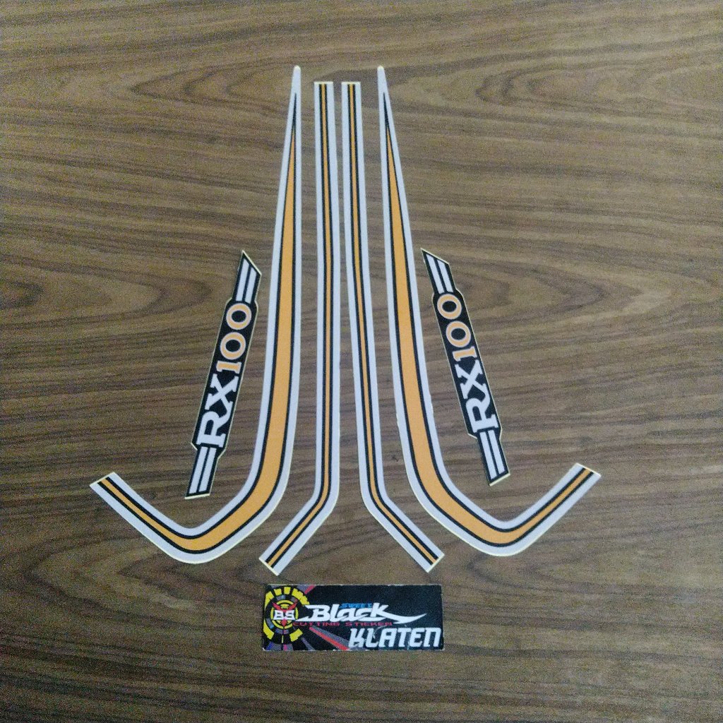 STRIPING RX 100 CUSTOM SUPER GLOSSY