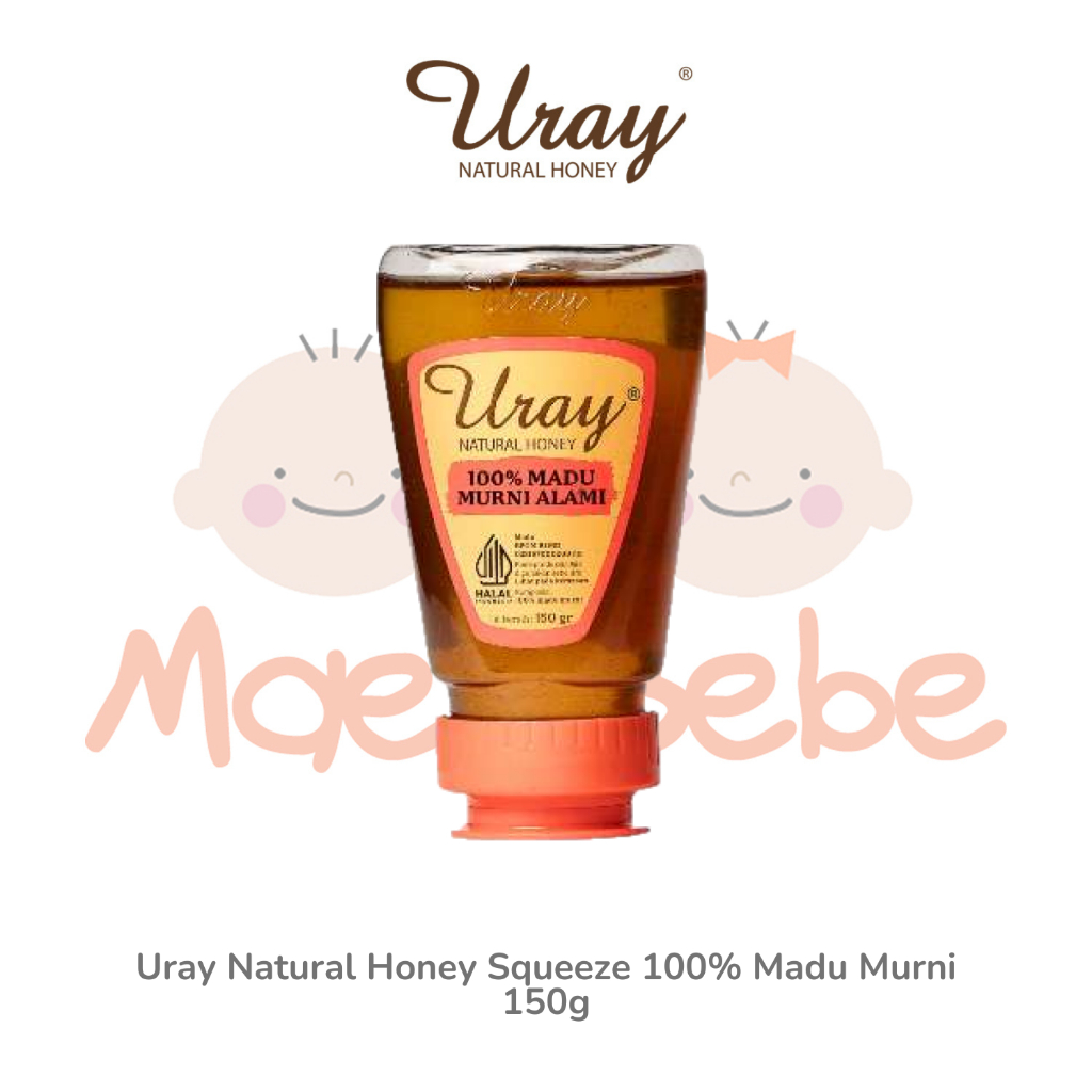 

Madu Uray Natural Honey Squeeze 100% Madu Murni Alami 150g