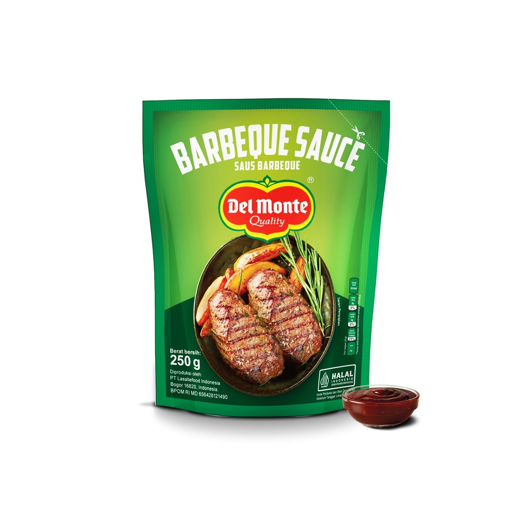 

Delmonte Saus Barbeque Pouch 250 gr