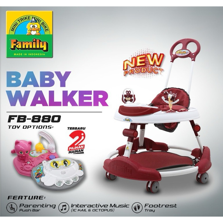 Baby Walker Family FB 880 / Family Baby Walker FB-880 / Baby Walker family