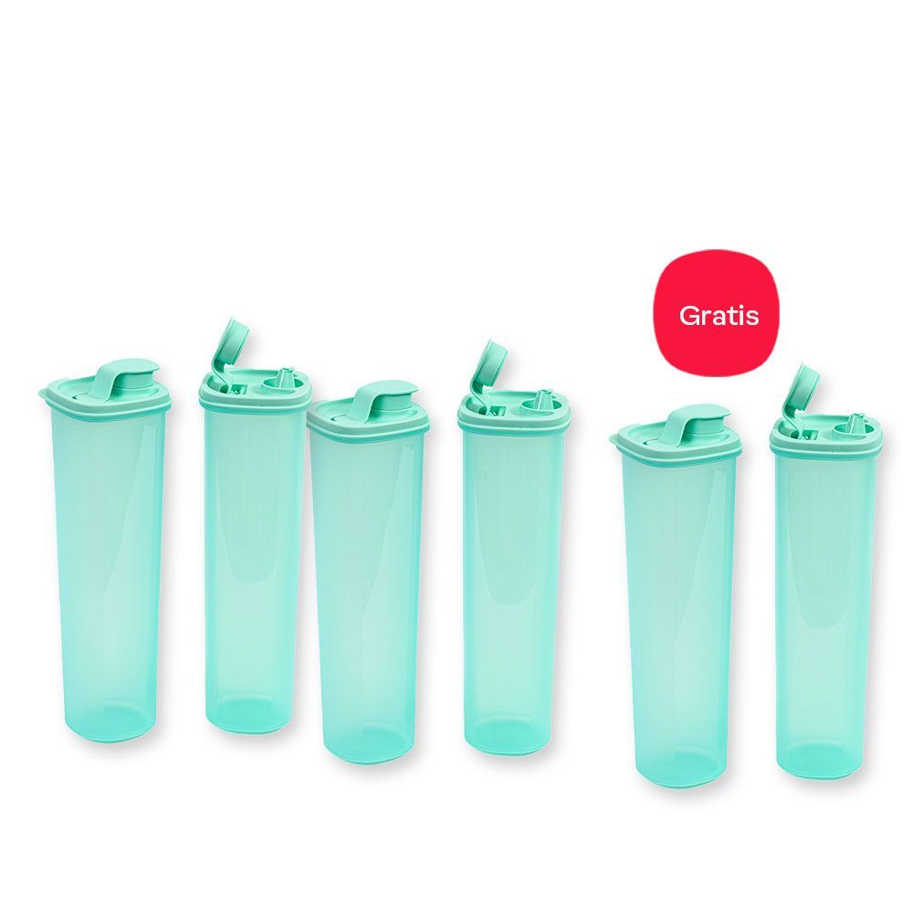 Tupperware Liquid Dispenser 6pcs Cooking Oil Toska