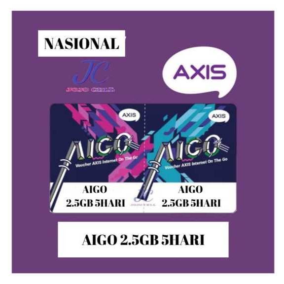 AIGO 2.5GB 5HARI NASIONAL GROSIR TERMURAH