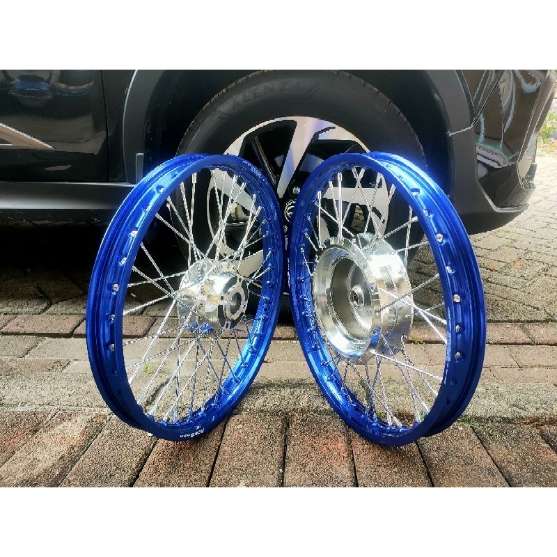 sepasang velg Mio soul Mio sporty Mio Fino fi velg uk140/140/17