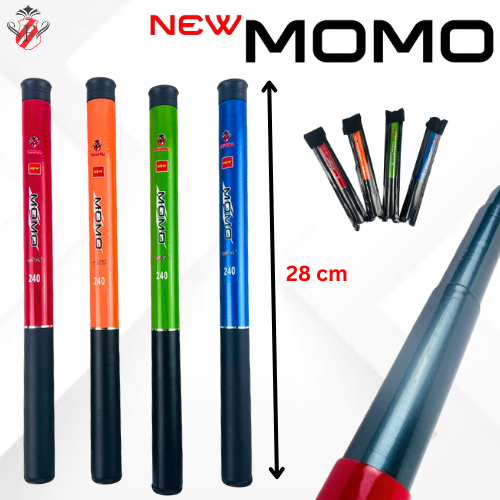 Joran Tegek Ruas Pendek 28 Cm Fiber Hollow Fukushima Momo New Action Medium