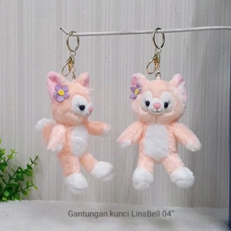 Keychain Disney Linabell | Keychain Linabell Doll | Linabell Plush | Cute Keychain Plush | Gantungan