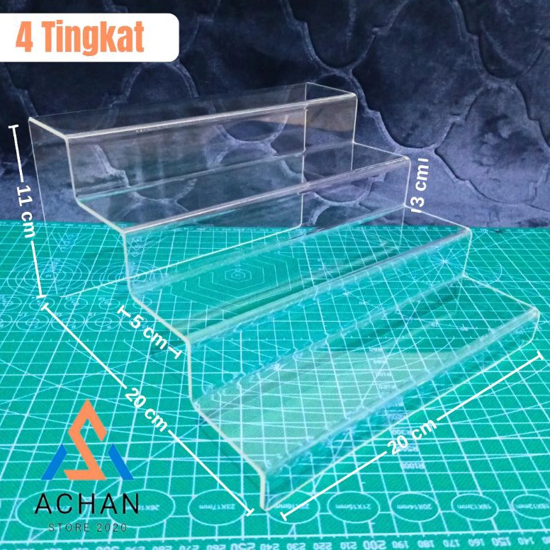 

ART B53Z Stand Figur Stand Akrilik Figure 4 Tingkat Standing Pajangan Figure Tatakan Hiasan Mainan Anak Dudukan