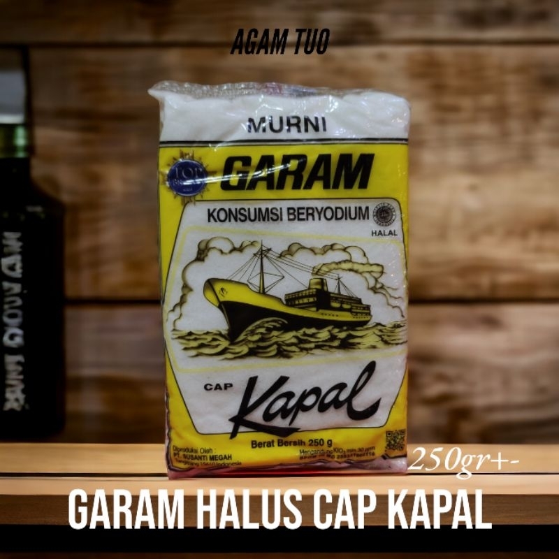 

GARAM HALUS CAP KAPAL 250gr+