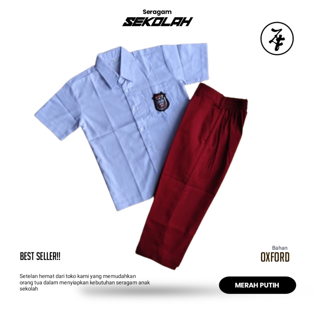 SERAGAM MERAH PUTIH SD anak laki laki