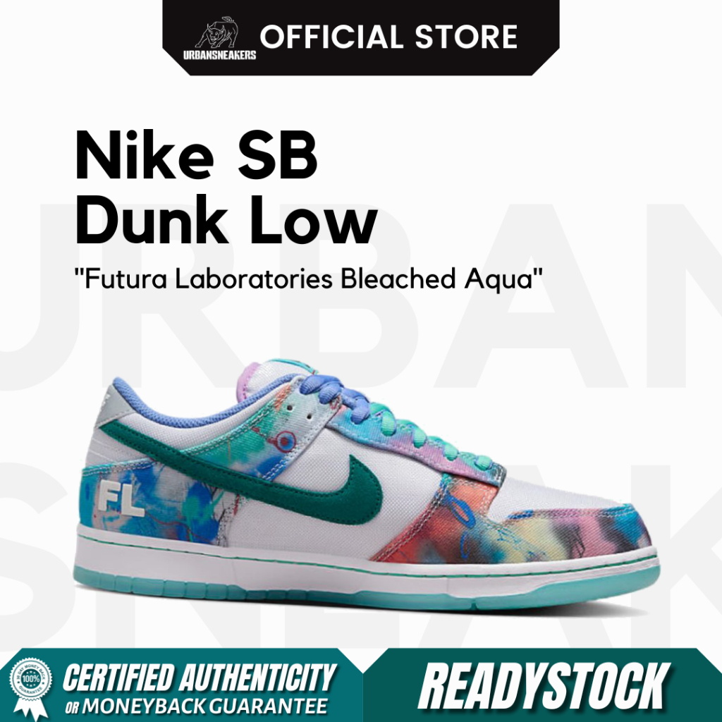 Nike SB Dunk Low Futura Laboratories Bleached Aqua | HF6061 400