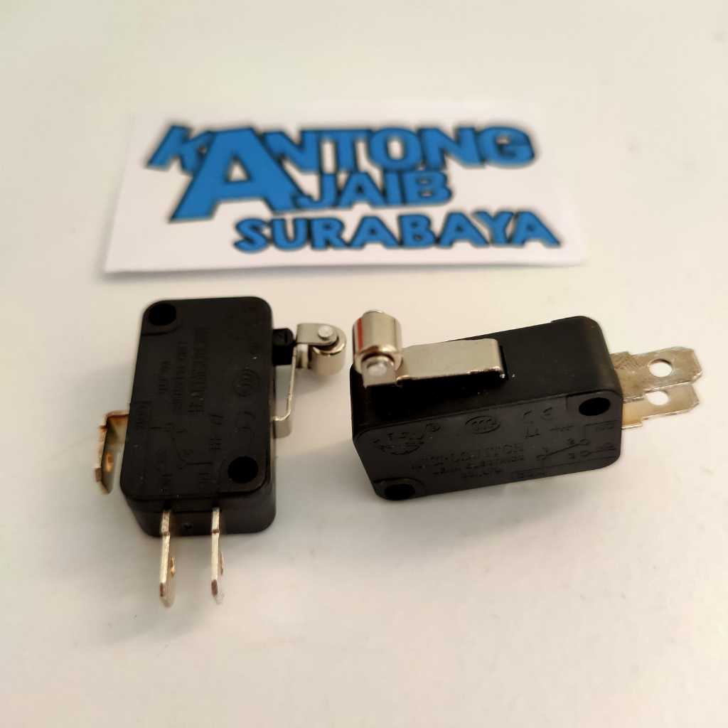 Microswitch Tanggung Gagang Roda Roller Micro Limit Switch Roda Switch Limit Medium Plat Roda 6036