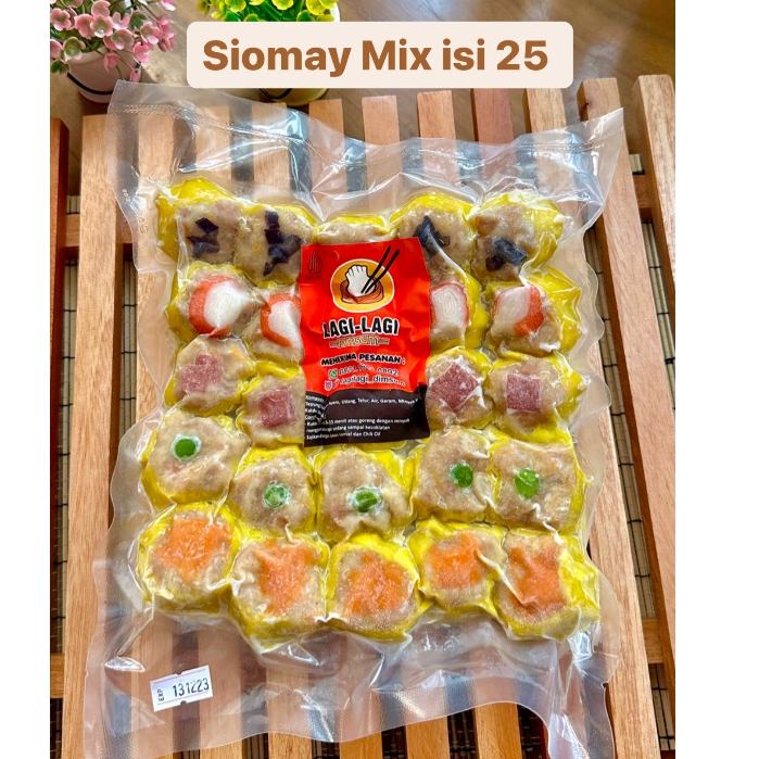 

DIMSUM SIOMAY ISI 25 / DIMSUM AYAM / DIMSUM ORIGINAL