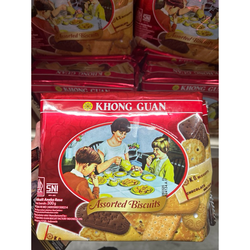 

Khong Guan assorted biscuits 300gram
