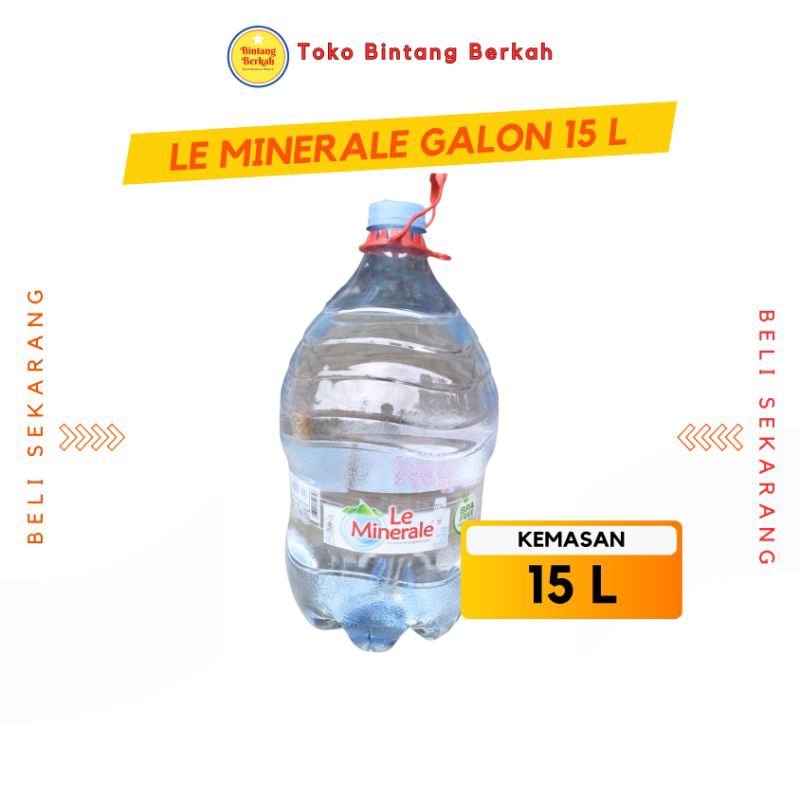 

Le Mineral Galon 15 L