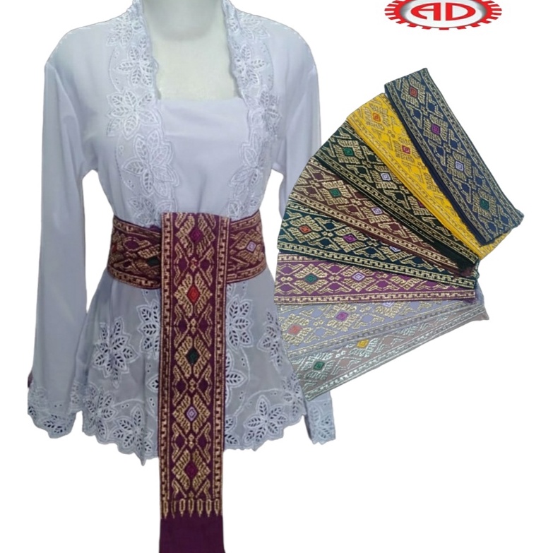 Pesan aja Selendang Obi Songket Selendang Songket Bordir