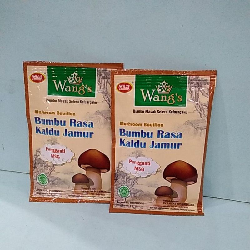

WANG'S BUMBU RASA KALDU JAMUR 6 GR 1 sachet