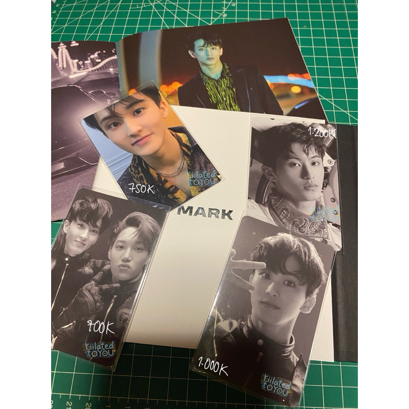 Mark SuperM photocard - popup store, slayer, macan, peace, mark kai selca