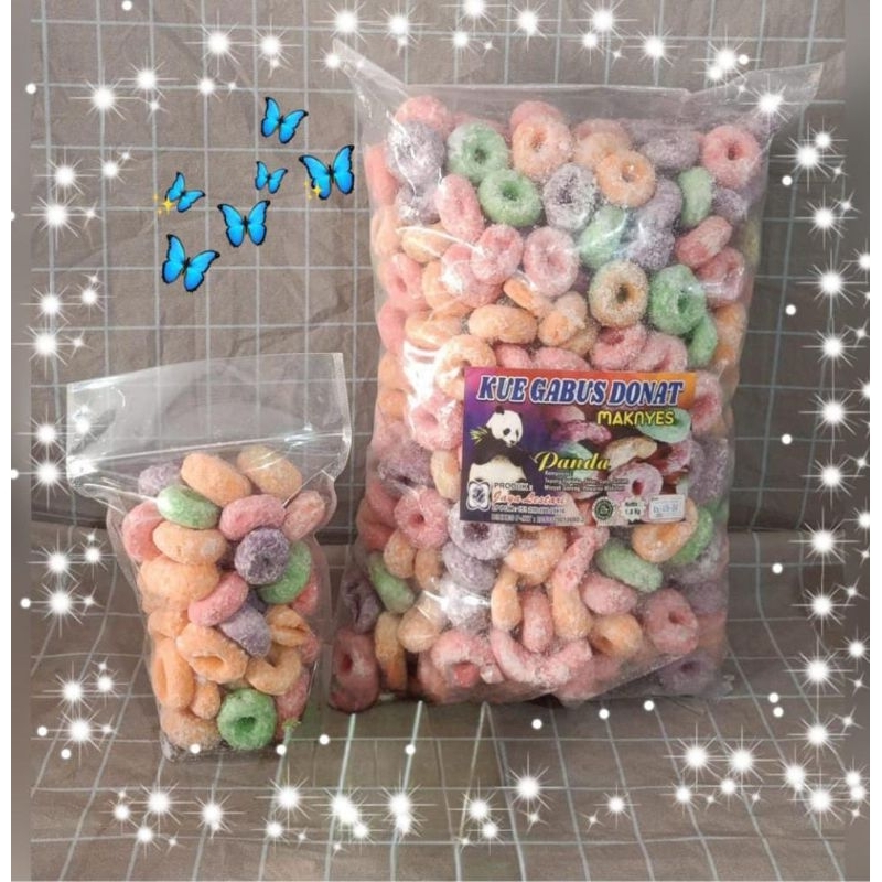 

Donat Pong warna warni
