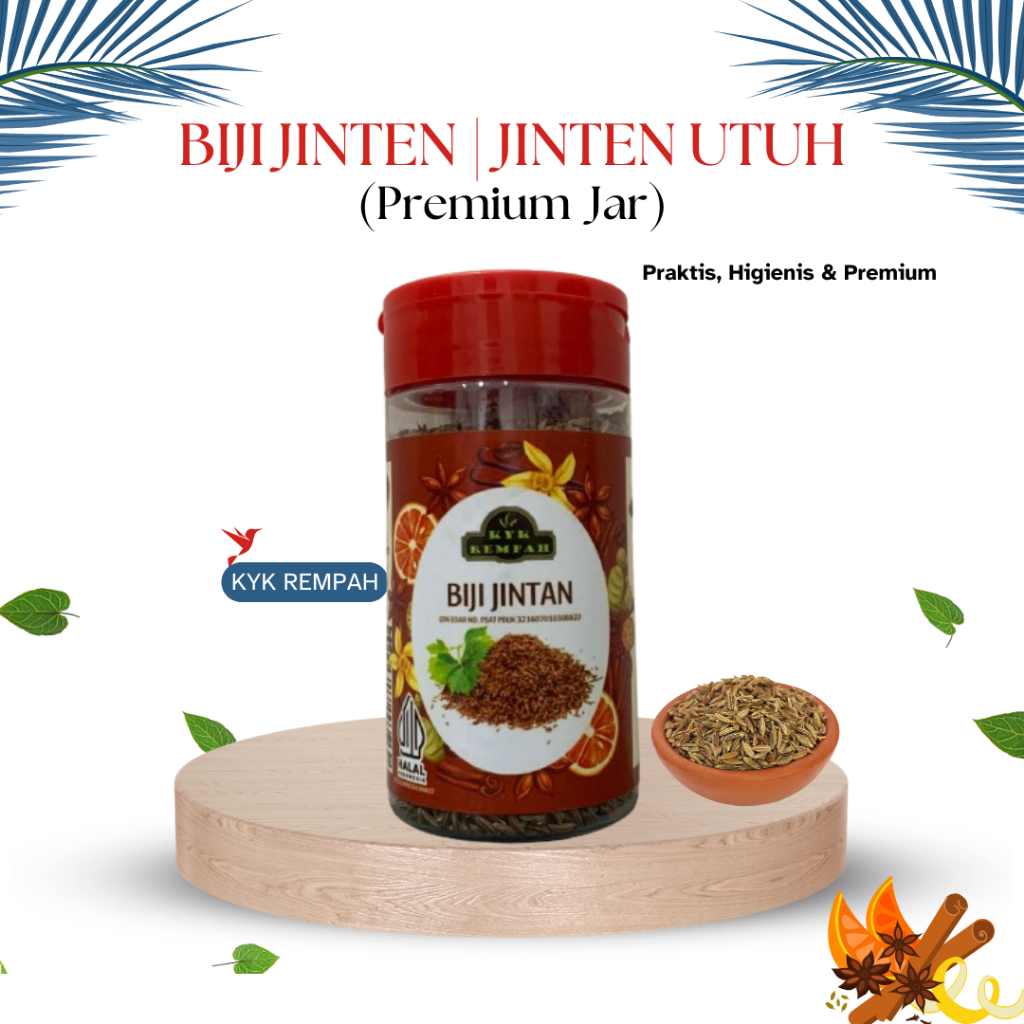 

Jinten Utuh Premium [ JAR ] | Biji Jinten Bumbu Dapur Praktis