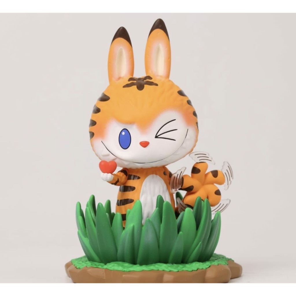 POP MART x HOW2WORK Labubu Tiger Limited PTS Exclusive Art Toy