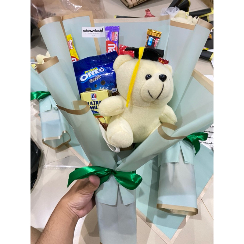 A1 | TERMURAH bucket boneka | bucket snack wisuda ulang tahun