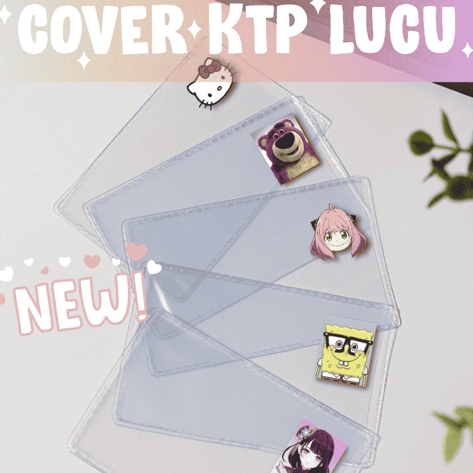 

Garansi Belanja Pelindung KTP Cover Id Card design anime lucu unik