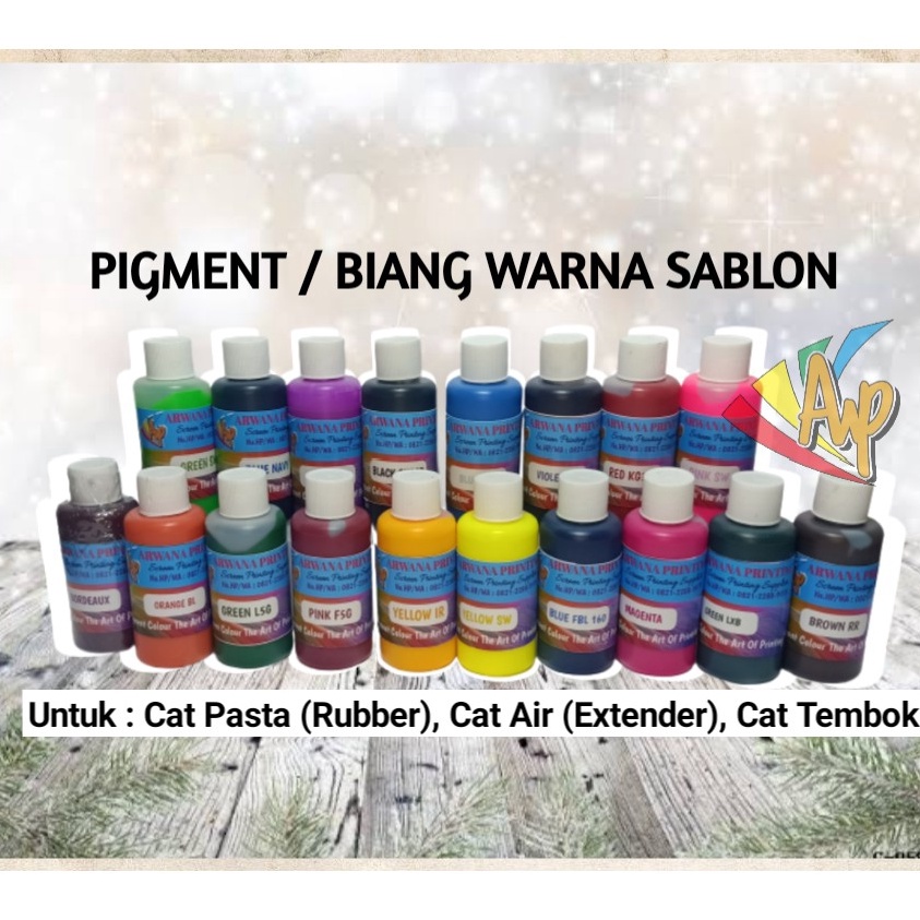 

Kejar Murah Pigment Biang Warna Sablon 1 Gram