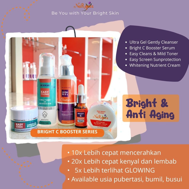 NR SKINCARE - BRIGHT C BOOSTER SERIES - by Nargeez