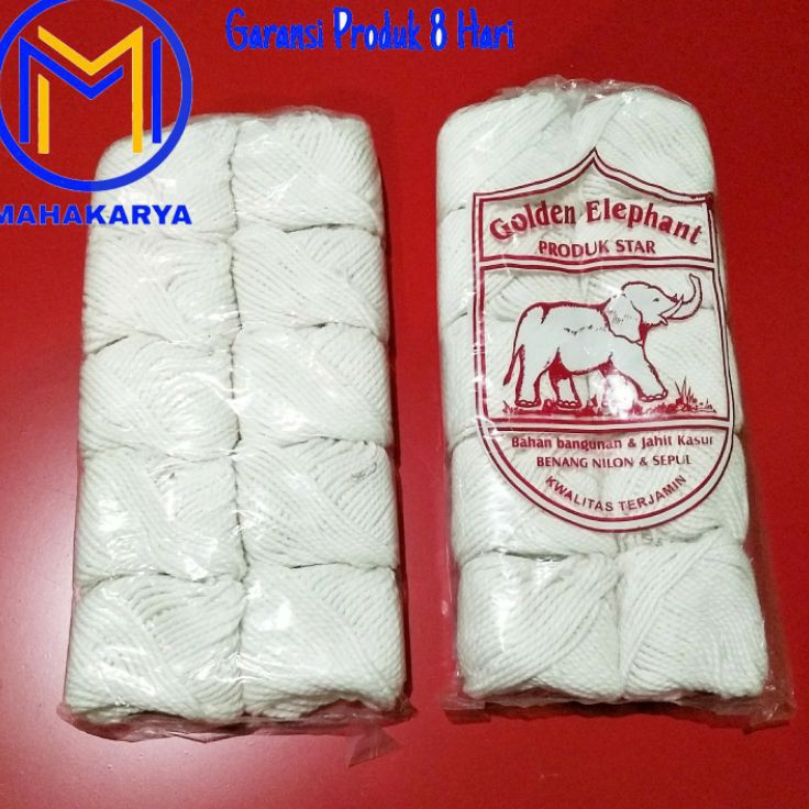 

Garansi Terpercaya 1PACK Benang Kasur Cap Gajah Benang Bangunan Tali Bendera