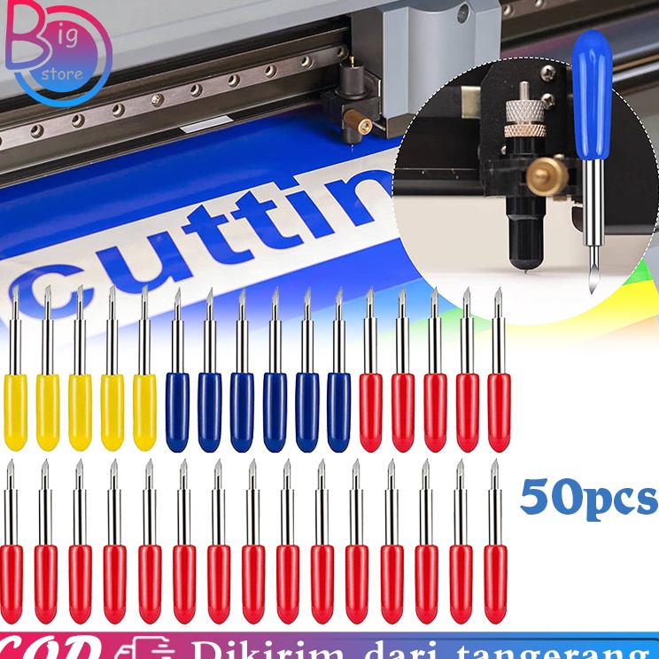 

Get Promo 5pcsSet Mata Pisau Cutting 3456 Derajat Mata Pisau Roland Blade Roland Cutting Plotter Vinyl Cutter Blade