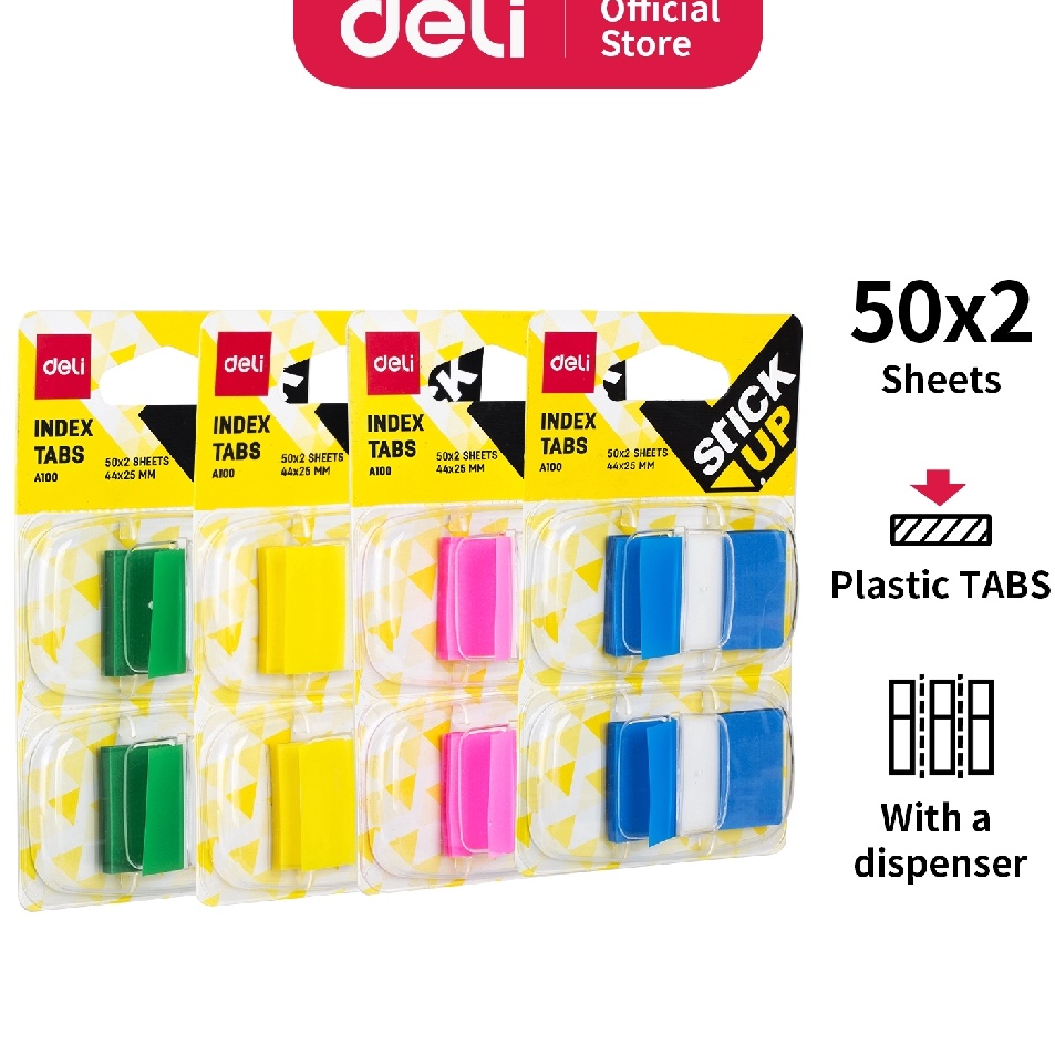 

Super Gaya Deli Memo Indeks Tabs Sign Here untuk menempatkan tanda tangan dengan jelas 25sheets EA11