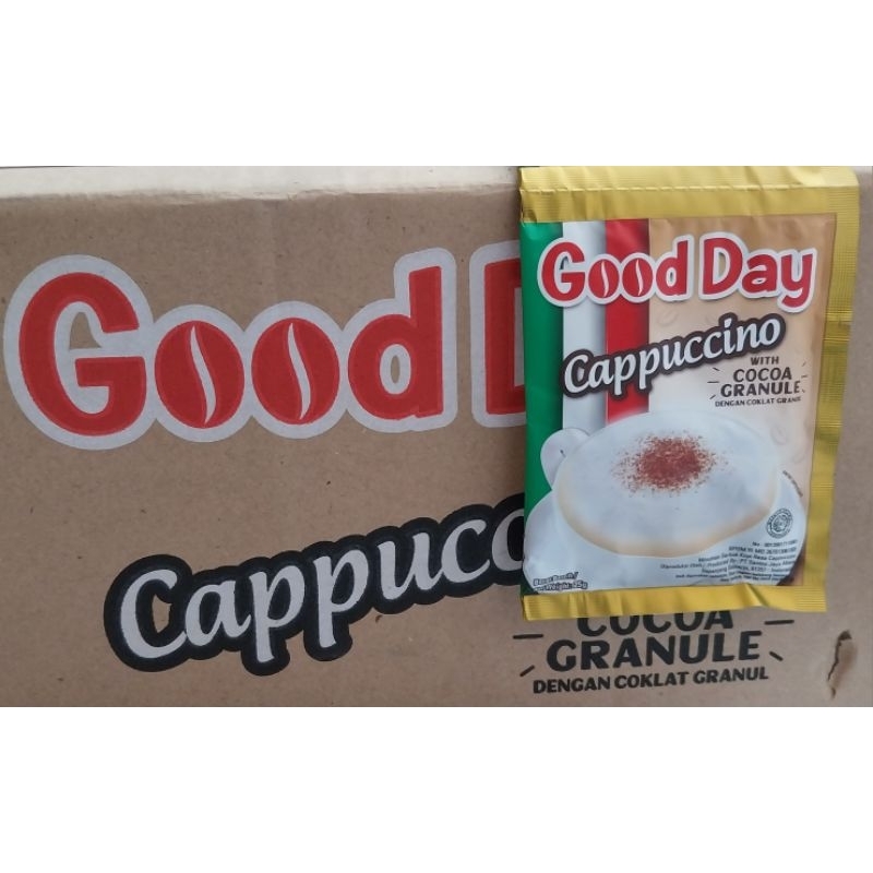 

Good day Cappuccino campuran minuman bubuk renceng