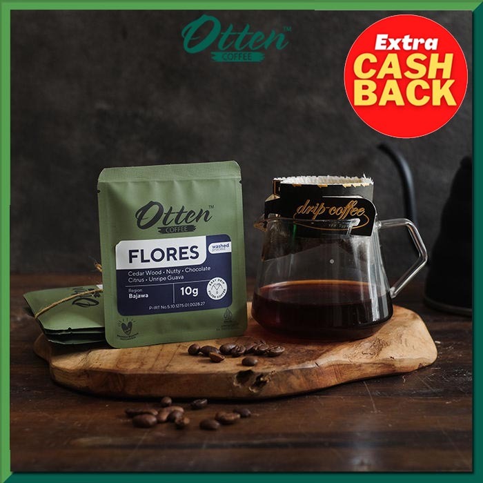 

Drip Coffee 10g Arabica Flores Bajawa (4 Sachet)