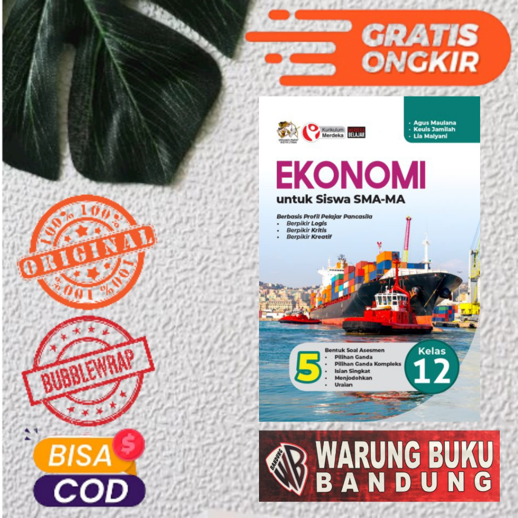 BUKU EKONOMI UNTUK SISWA SMA-MA KELAS 12 YRAMA WIDYA