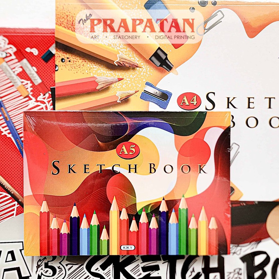 

Sedang Promo Kiky Sketchbook A4 Buku Gambar