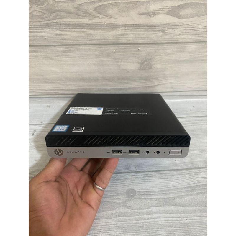 Mini PC HP PRODESK i3 Gen8 400 G4 Procesor 8100T Memory 8GB