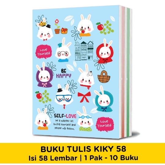 

Garansi Uang Kembali 1 buku BUKU TULIS KIKY 58 LEMBAR BUKU TULIS SEKOLAH GARIS