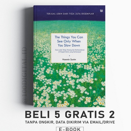 

Banyak Diskon ID112 The things you can see onIy when you slow down Bahasa Indonesia