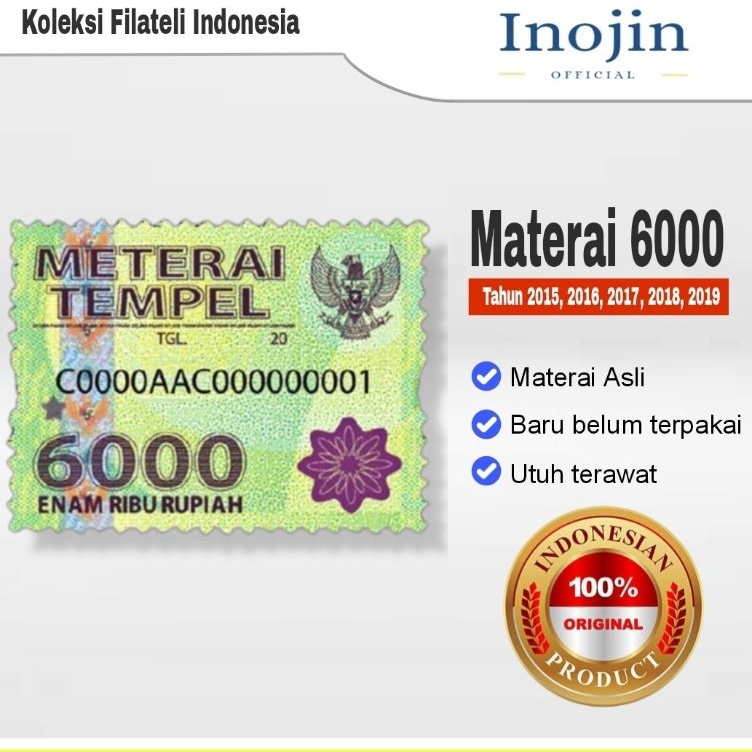 

Serbu Surprise Materai 6 Tahun 214 215 216 217 218 219 22 221 Perangko Meterai Tempel Lama Asli Original Pos