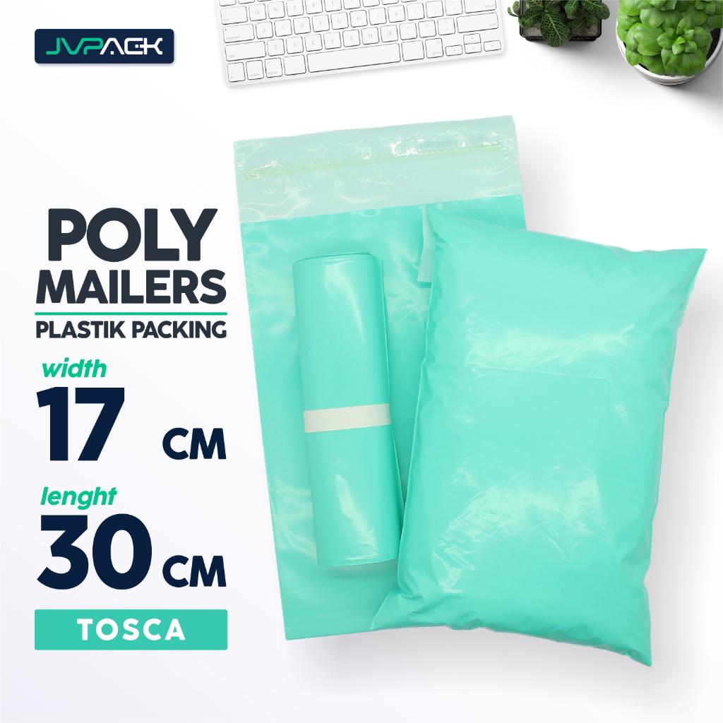 

EVARO - Plastik Polymailer 17x30cm Tosca Plastik Packing Polimer Tebal Berkualitas