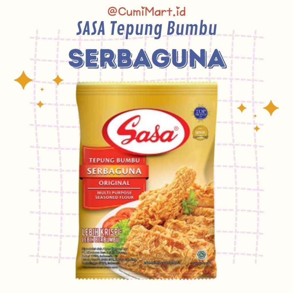 

Tepung Bumbu Serbaguna Sasa 210gr