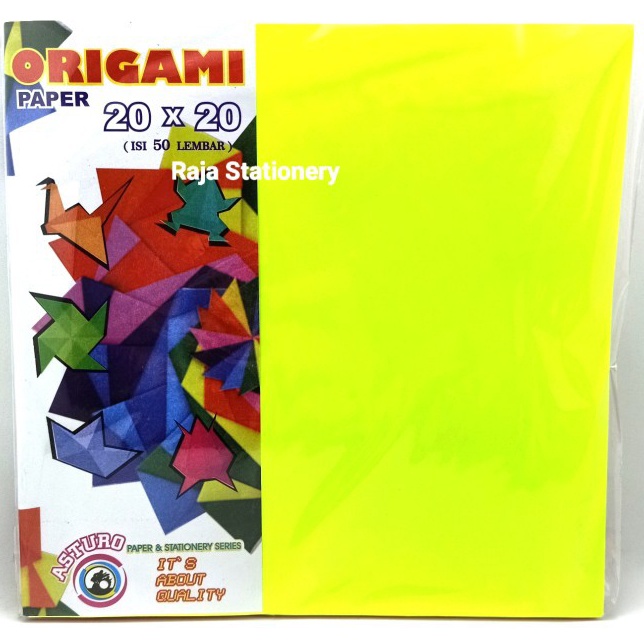 

Pasti Spesial ASTURO ORIGAMI PAPER 2X2 5 PCS KERTAS ORIGAMI