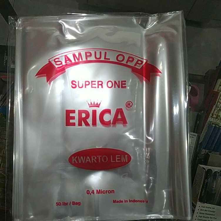 

Hot Limited 1 LEMBAR Sampul Buku Plastik Mika Uk Kwarto