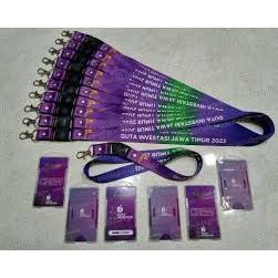 

PAKET TALI LANYARD STOPPER + ID CARD 2 SISI + FRAME PAKET LENGKAP ACARA EVENT PERUSAHAAN CREW ALL ACCESS