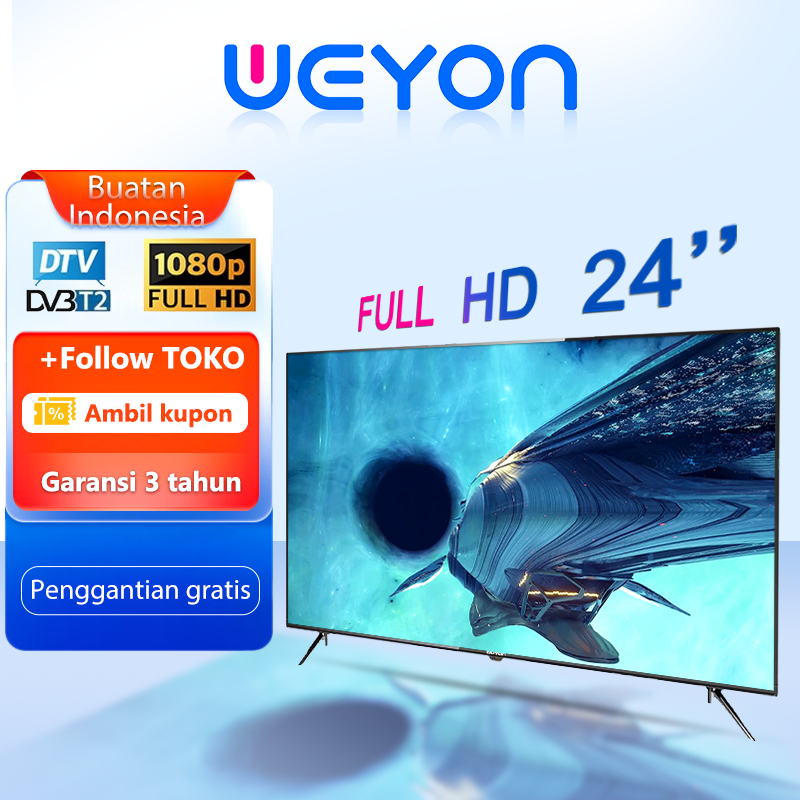 WEYON digital tv  24 inch FHD tv led 21 inch Televisi