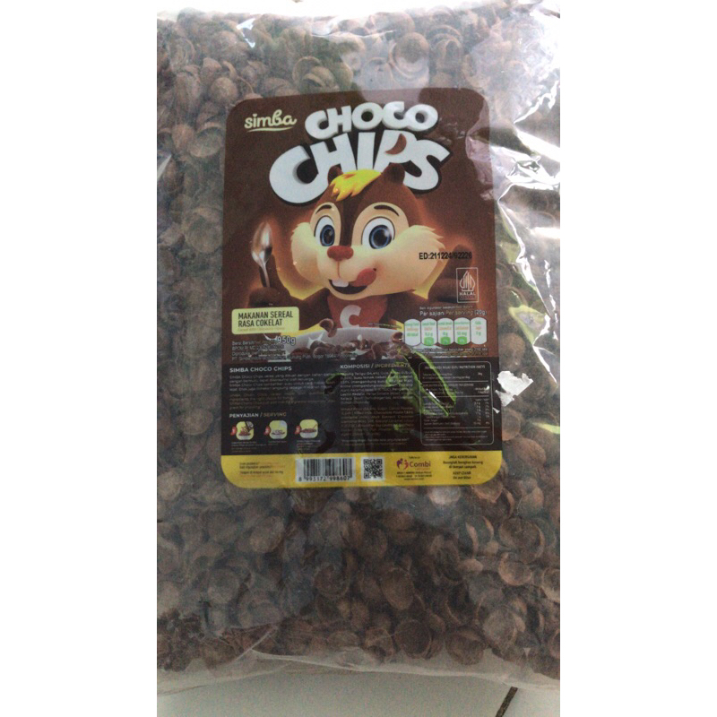 

chochip atau choco crunch simba kemasan 1 kg