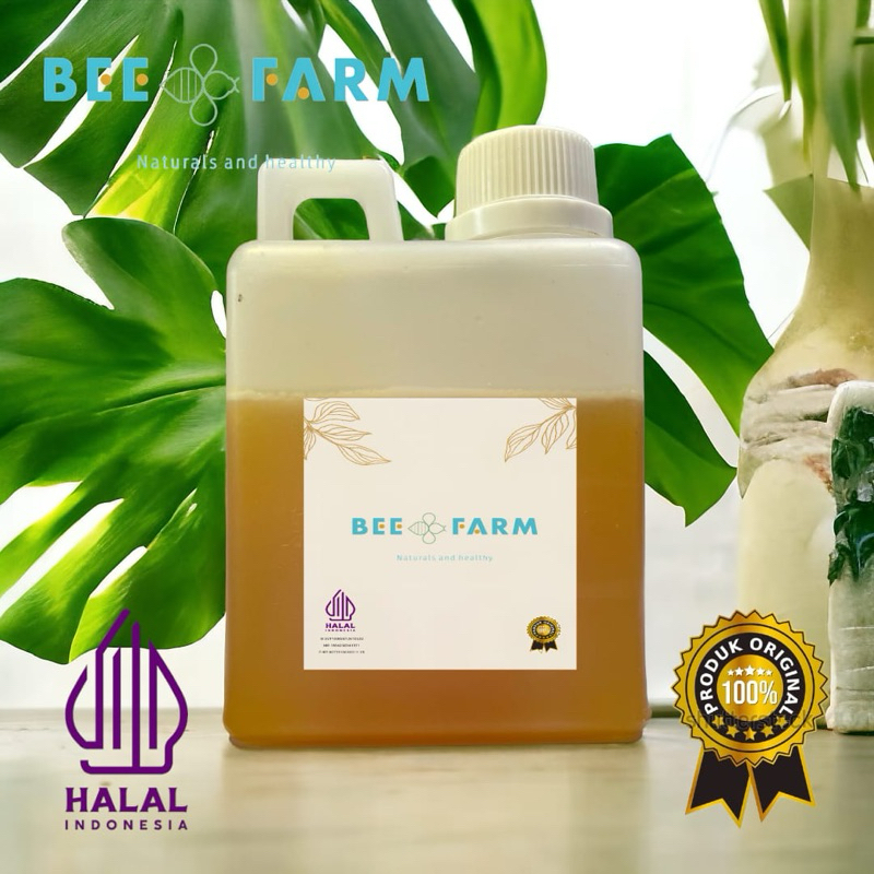 

Madu Murni Multiflora 100% Asli tanpa campuran 500gr by BEE FARM