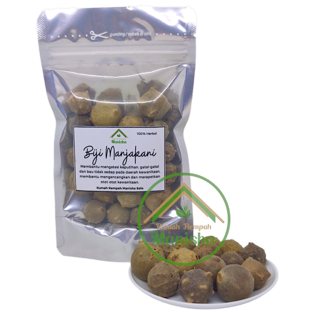 

Buah Manjakani Kering Super +- 50gr