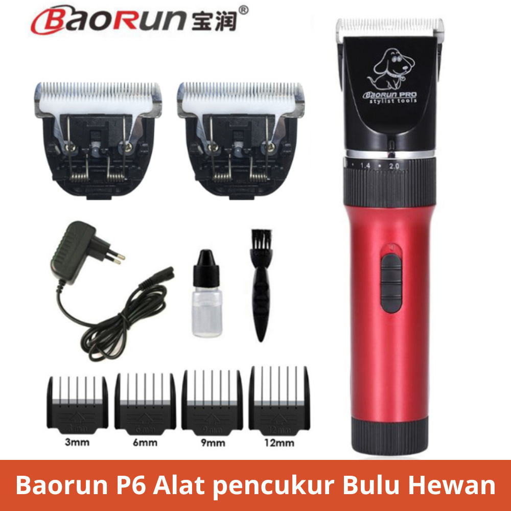 BaoRun Pro Alat Cukur Elektrik Bulu Binatang mesin cukur domba baorun p6 Alat Cukur Elektrik Bulu Bi