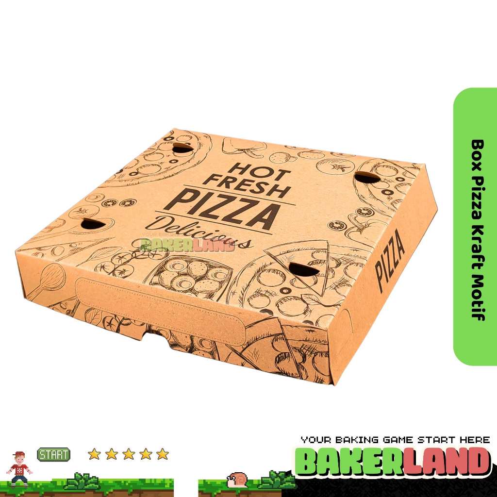 

Kardus Pizza / Box Pizza / Dus Pizza / Kemasan Pizza / Wadah Pizza / Tempat Pizza