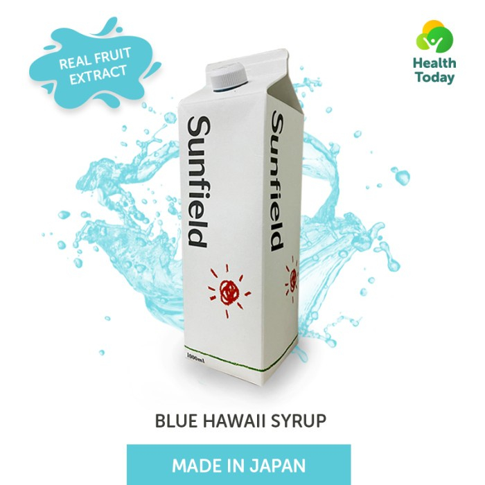 

SUNFIELD BLUE HAWAII FRUIT CONCENTRATE SYRUP(SIRUP KONSENTRAT BUAH) 1L
